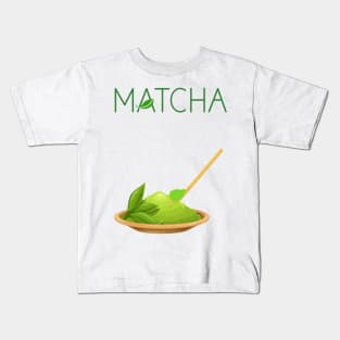 Matcha tea Kids T-Shirt